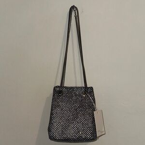 Elegant Black and White Shoulder Bag